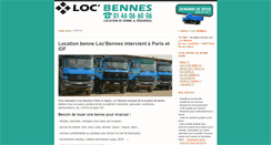 Desktop Screenshot of loc-bennes.com